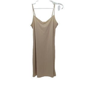 Marks & Spencer Full SlipWomens 10 Beige Adjustable Straps Lingerie 38 EUR